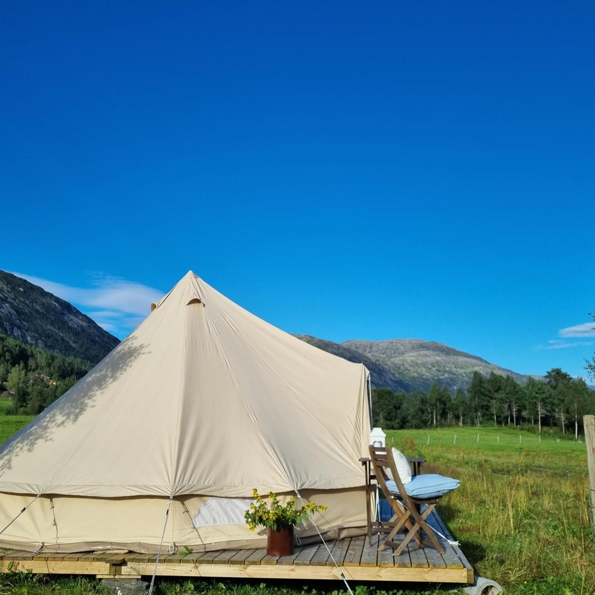 Flatheim Glamping Viksdalen Exterior foto