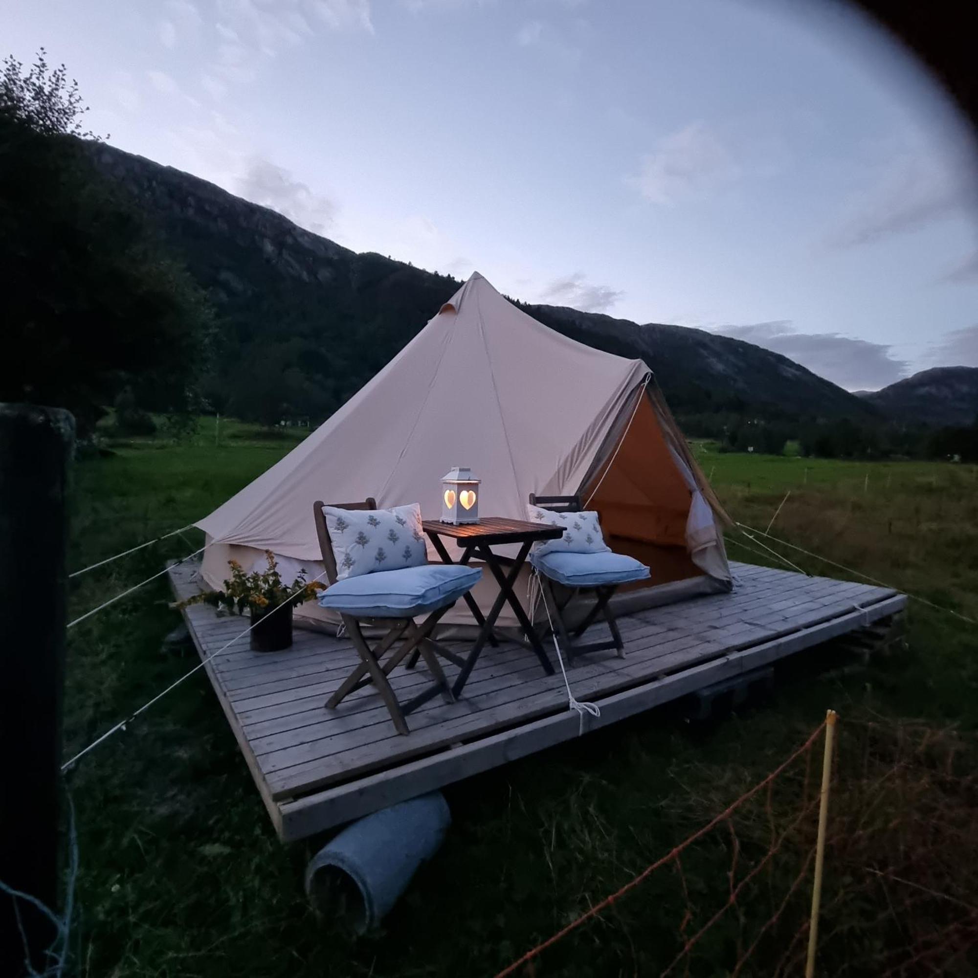 Flatheim Glamping Viksdalen Exterior foto
