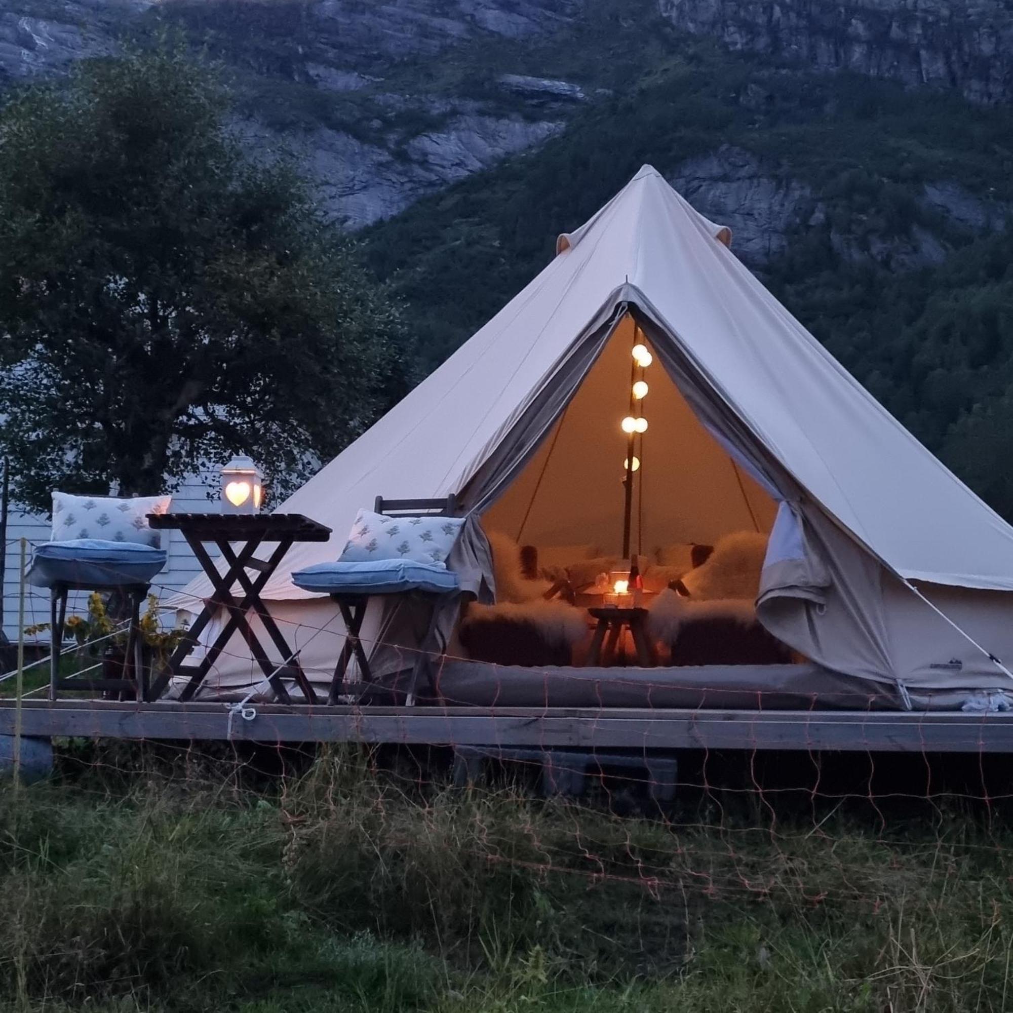 Flatheim Glamping Viksdalen Exterior foto