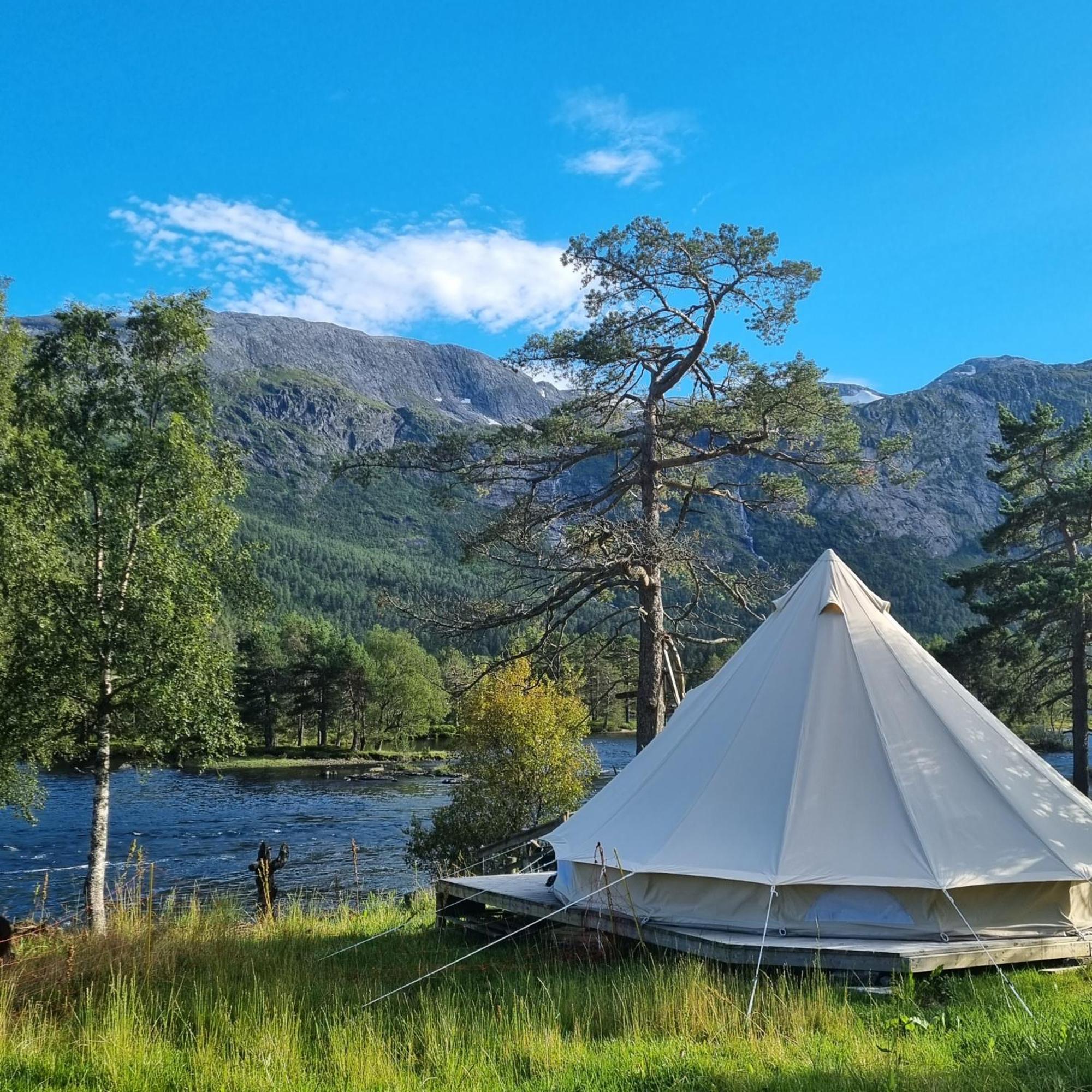 Flatheim Glamping Viksdalen Exterior foto