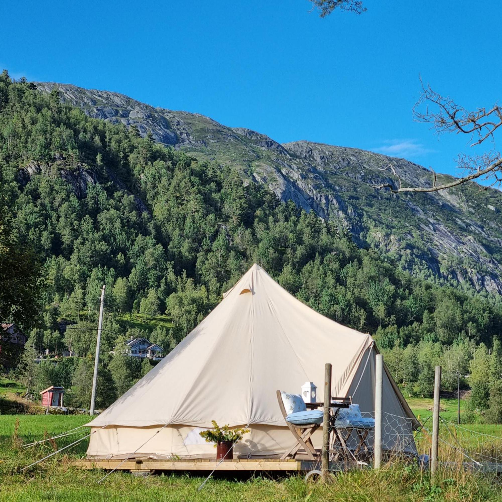 Flatheim Glamping Viksdalen Exterior foto