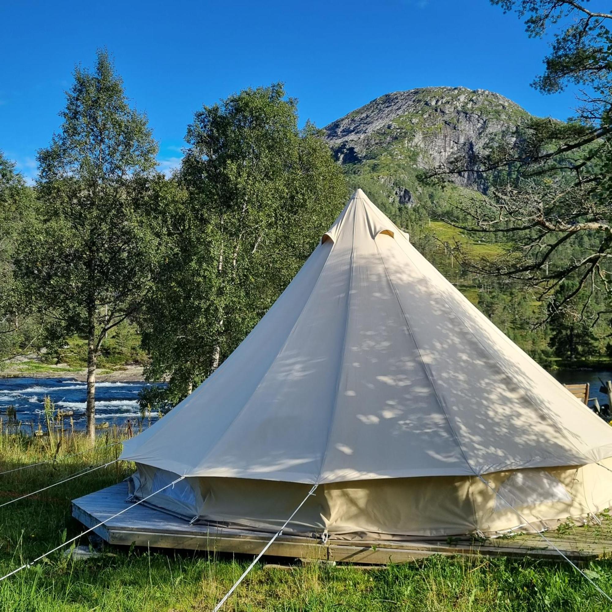 Flatheim Glamping Viksdalen Exterior foto